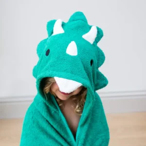Dinosaur Friends Children's Hooded Bath Towel